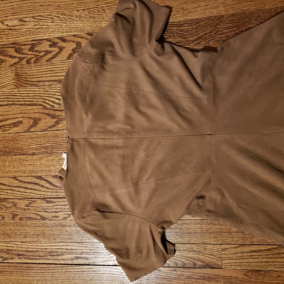 Suede short dress - Picture 3 of 5